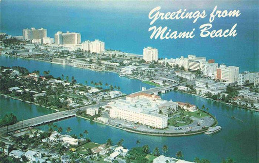 73996340 Miami Beach Luxurious hotel St Francis Hospital in the center Fliegerau