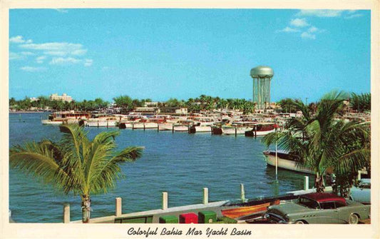 73996351 Fort Lauderdale Florida USA Colorful Bahia Mar Yacht Basin