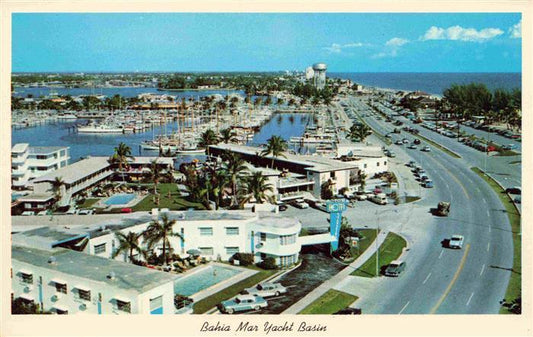 73996357 Fort Lauderdale Florida USA Bahia Mar Yacht Basin Fliegeraufnahme