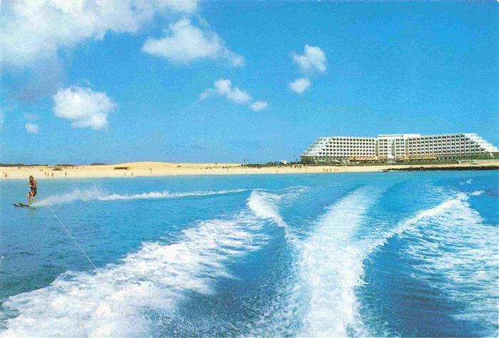 73996534 Fuerteventura Hôtel Tres Islas Vue depuis le bateau de ski nautique