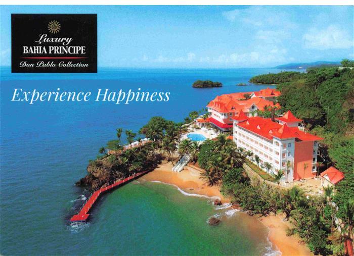 73997116 Dominican Republic Luxury Bahia Principe Samana aerial photography