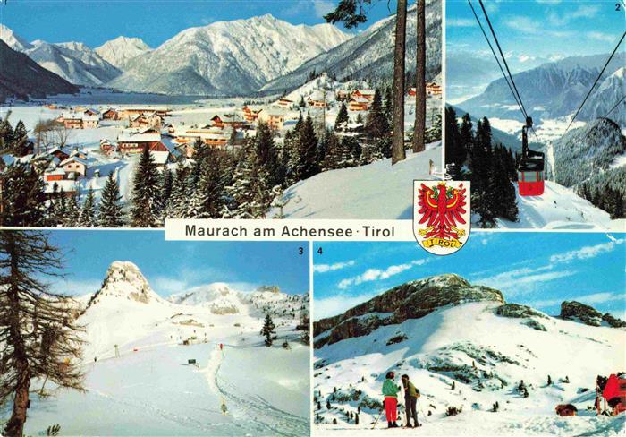 73996697 Maurach Achensee TiroL AT Rofanseilbahn Gschoellkopf Haidachsteilwand