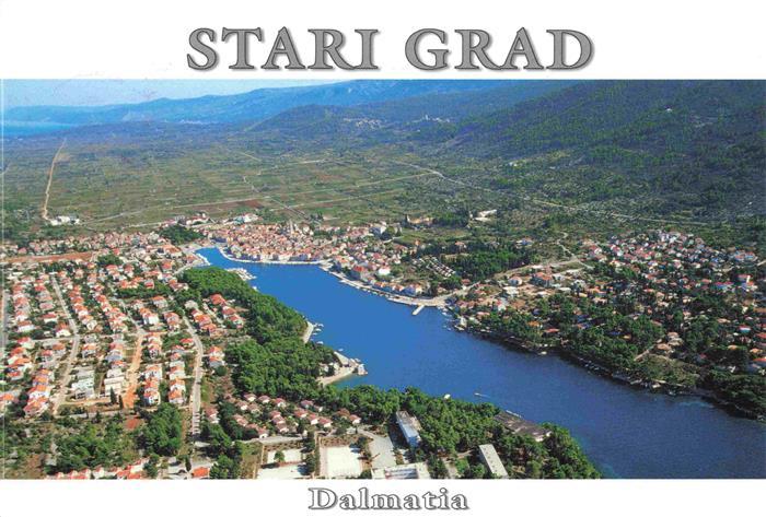 73996968 Stari Grad Hvar Croatia Fliegeraufnahme