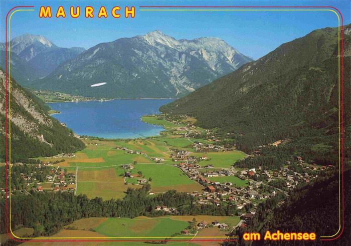 73997077 Maurach Achensee TiroL AT Fliegeraufnahme