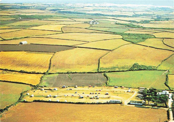 73997184 St Buryan Penwith Cornwall UK Lower Treave Caravan Park aerial photo