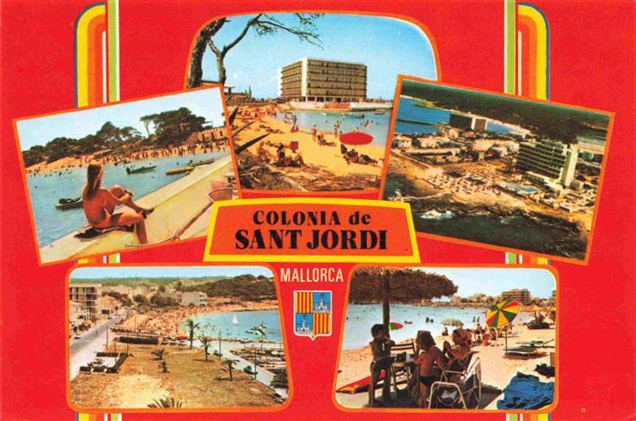 73997622 Colonia Sant Jordi Mallorca ES Freibad Strandpartien Terrasse