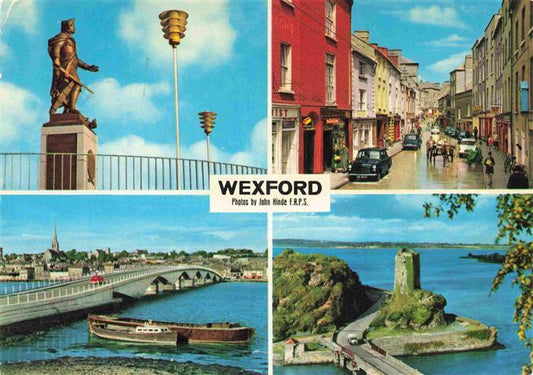 73998252 Wexford Leinster Irlande Statue Bridge Monument Local