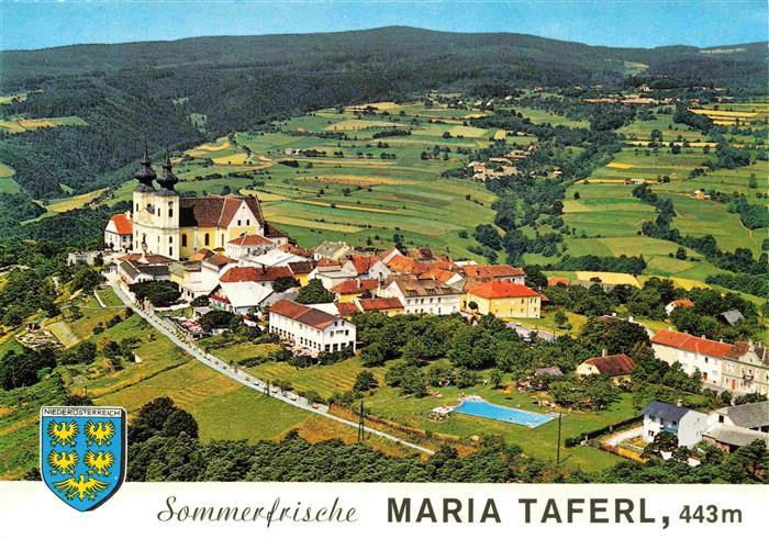 73998518 Maria Taferl Barocke Basilika Fliegeraufnahme