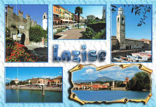 73998013 Lazise Lago di Garda IT Teilansichten