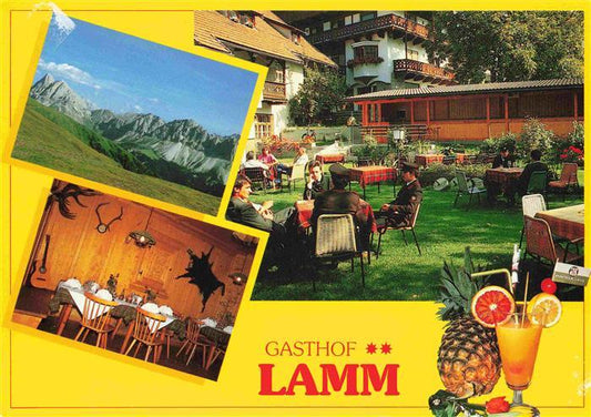 73998364 Luesen Luson Suedtirol IT Gasthof Bar Restaurant Freiterrasse