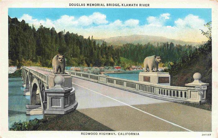 73998424 Klamath River Douglas Memorial Bridge