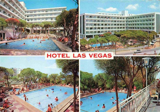 73998557 Salou Tarragona Costa Dorada ES Hôtel Las Vegas piscines extérieures