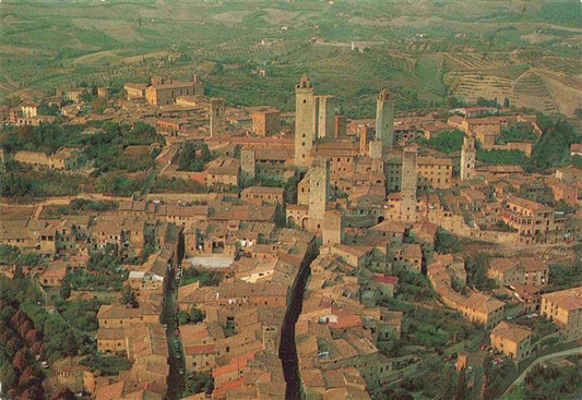 73998775 San Gimignano Toscana IT Le Torri aerial photo