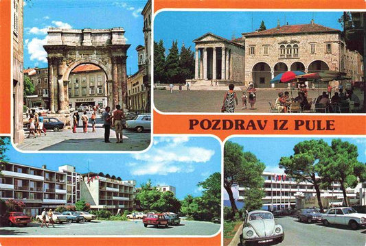 73999174 Pula Pola Croatia Teilansichten