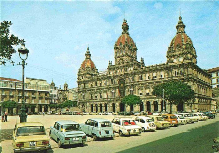 73999566 La Coruna ES Plaza de Maria Pita Ayuntamiento