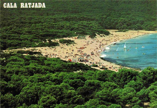 73999581 Cala Ratjada Balleares Mallorca ES Playa de Cala Guya Fliegeraufnahme