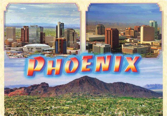 73998640 Phoenix Arizona Fliegeraufnahmen Panorama