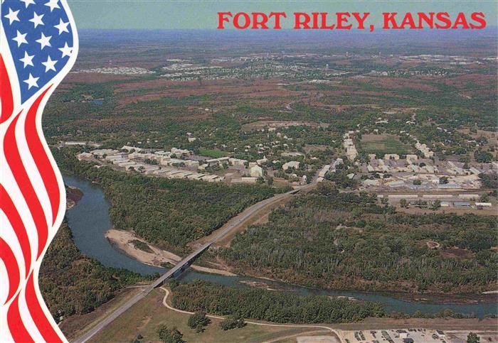 73998825 Fort Riley Kansas USA Fliegeraufnahme