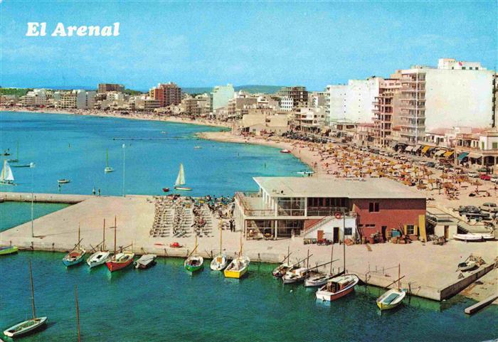 73999517 El Arenal Mallorca ES Club Náutico Playa vista aérea