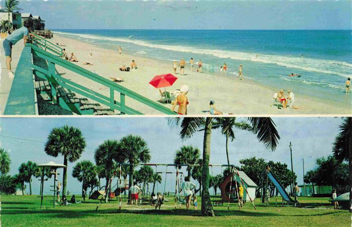 74000256 Vero Beach Florida USA Pavilion beach and playgroun provides