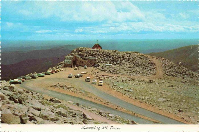 74000513 Mount Evans Denver Colorado USA aerial photograph