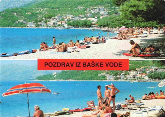 74000550 BASKA VODA Croatia Strandpartien