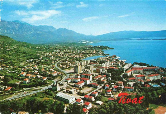 74000551 Tivat Montenegro aerial photograph