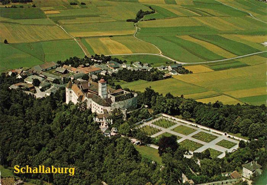 74000674 Loosdorf Niederoesterreich AT Schloss Schallaburg Fliegeraufnahme