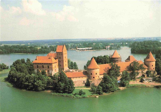 74000681 Trakai Lithuania Trakai Insular Castle aerial photo