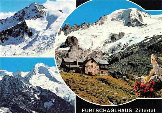 74000905 Furtschagelhaus 2337m Hochfeilergruppe Mayrhofen Tirol AT mit Gr Moesel