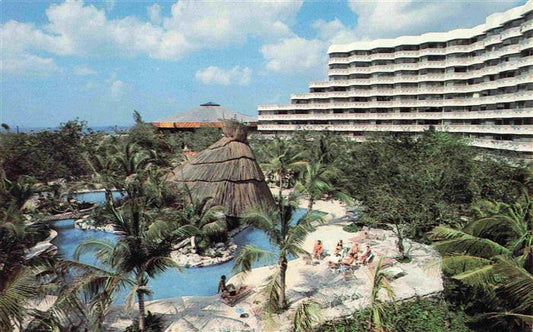 74000831 Cozumel Mexico Hotel Sol Caribe Pool