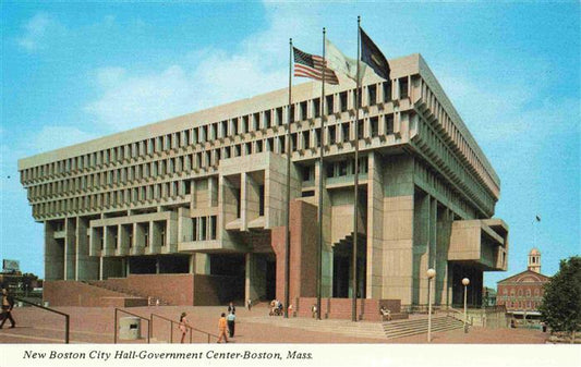 74000837 BOSTON  Massachusetts USA New Boston City Hall Government Center