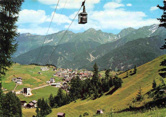 74001547 Serfaus Tirol mit Seilbahn