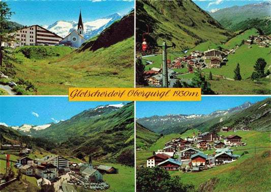 74001562 Obergurgl Ober-Gurgl Soelden oetztal Imst Tirol AT Kirche Glasberglit P