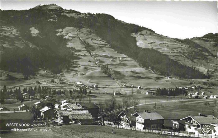 74001886 Bichling Westendorf mit Hoher Salve