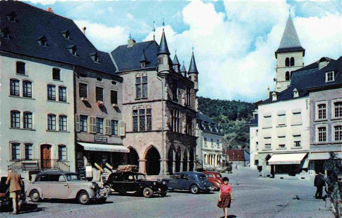 74001891 Echternach Luxembourg Place du Marche et Hotel de Ville