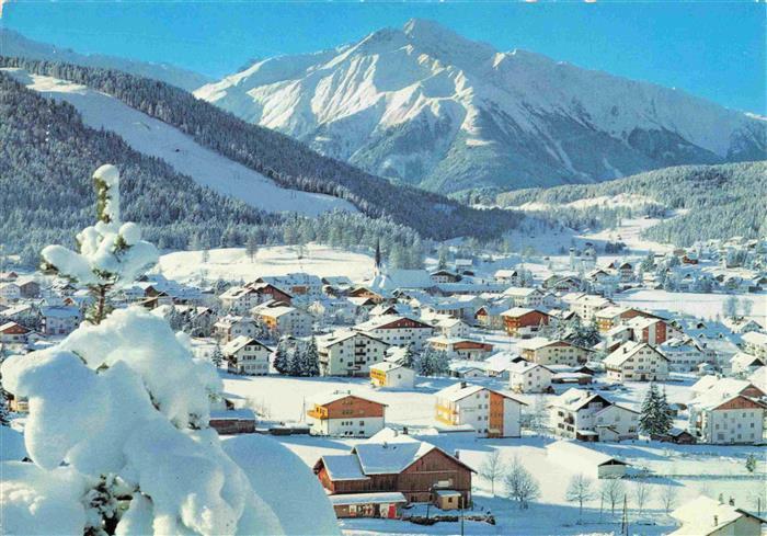 74002296 Seefeld Tirol mit Gschwandkopf und Hocheder