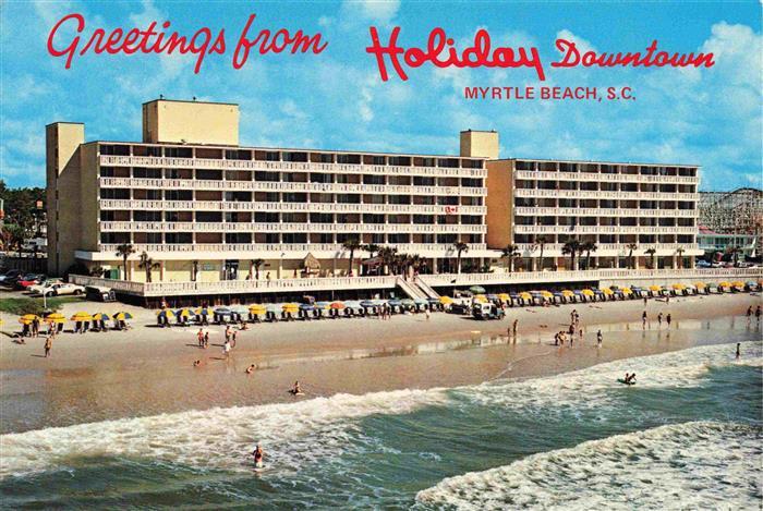 74002533 Myrtle Beach South Carolina USA Holiday Downtown Fliegeraufnahme