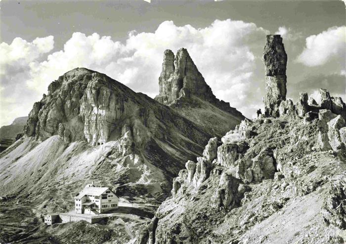 74002596 Tre Cime di Lavaredo 3003m Drei Zinnen IT Rifugio Locatelli