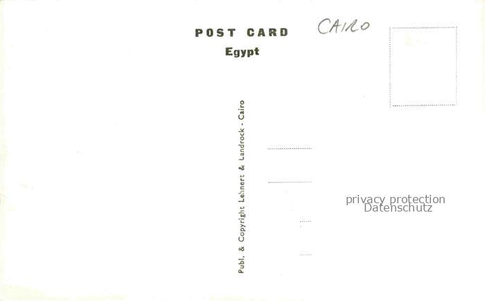 74001810 CAIRO  Kairo Caire Egypt Panorama