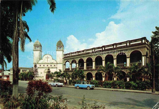 74002330 La Ceiba Palacio Municipal e Iglesia Parroquial