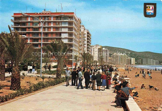 74002855 Cullera Valenciana ES Paseo Maritima y playa