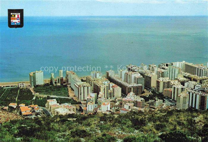 74002861 Cullera Valenciana ES Urbanisation San Antonio Fliegeraufnahme