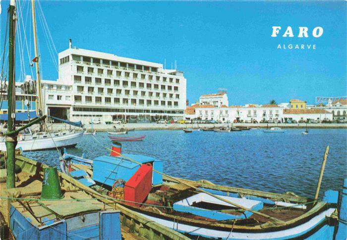 74003262 Faro Portugal Hotel Hafenpartie