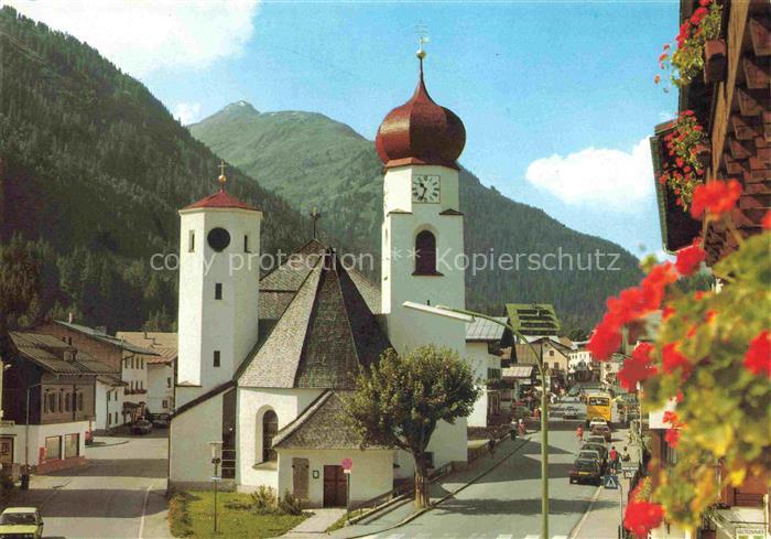 74003357 St Anton Arlberg Tirol AT Ortsmotiv mit Kirche