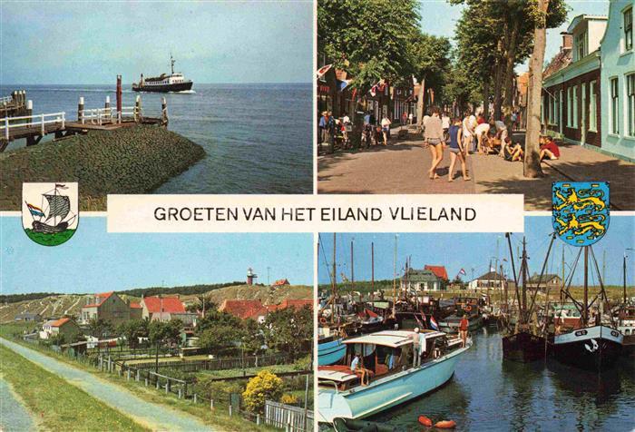 74003511 Vlieland Friesland NL Ferry Local sections Harbour