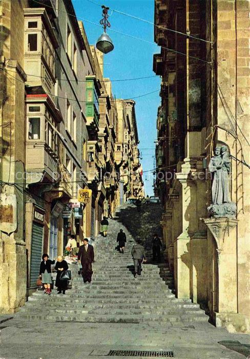 74003537 Valetta Malta A typical street