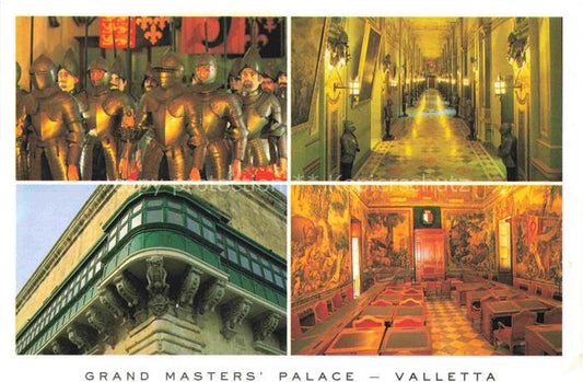 74003542 Valetta Malta Exterior and interior examples of the magnificent Palace