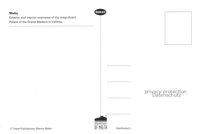 74003542 Valetta Malta Exterior and interior examples of the magnificent Palace