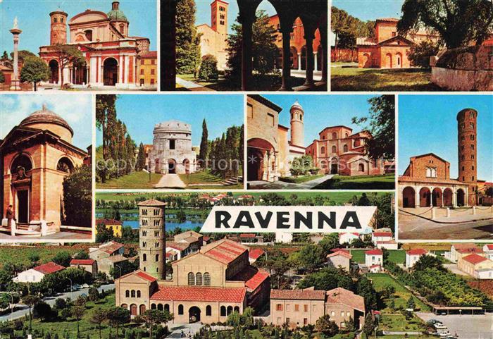 74003564 RAVENNA Emilia-Romagna IT Vues partielles de bâtiments célèbres